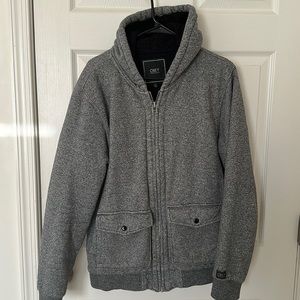 Men’s Obey Grey Hoodie - Large